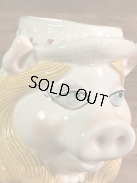 マペッツのキャラクター“ミスピギー”の80’sヴィンテージセラミックマグ