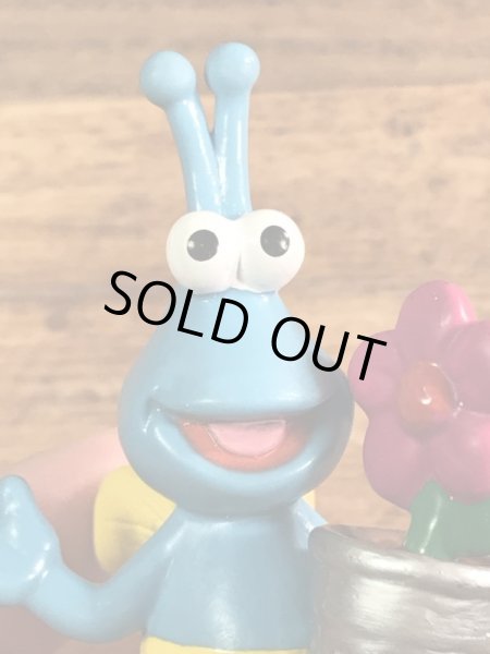 セサミストリートのトゥイドゥルバグの90年代ビンテージPVCフィギュア