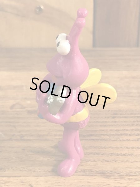 セサミストリートのトゥイドゥルバグの90年代ビンテージPVCフィギュア