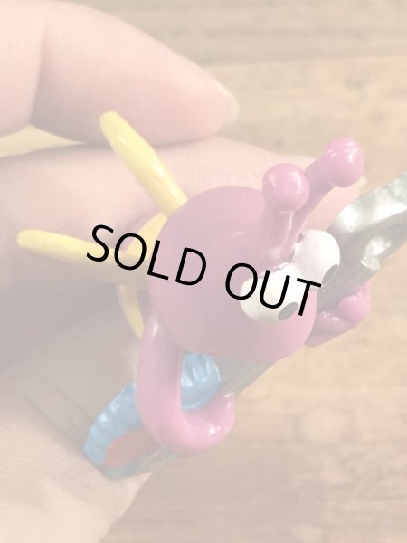 セサミストリートのTwiddle Bugの90’sヴィンテージPVCフィギュア