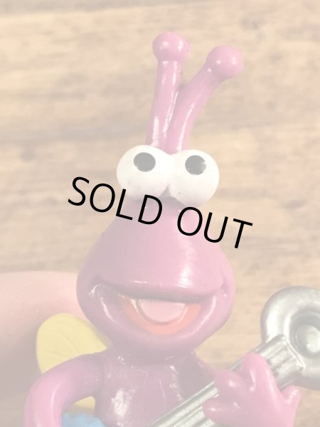 セサミストリートのトゥイドゥルバグの90年代ビンテージPVCフィギュア