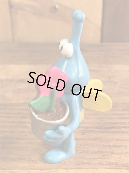 セサミストリートのトゥイドゥルバグの90年代ビンテージPVCフィギュア