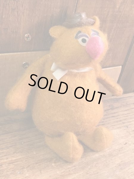 マペットショウのフォジーベアの70年代ビンテージミニ縫いぐるみ