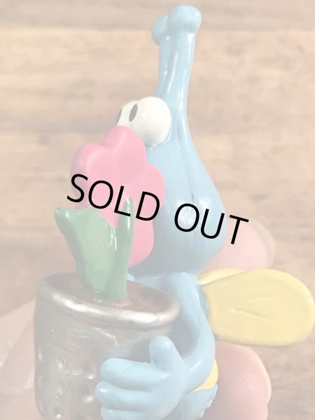 セサミストリートのトゥイドゥルバグの90年代ビンテージPVCフィギュア