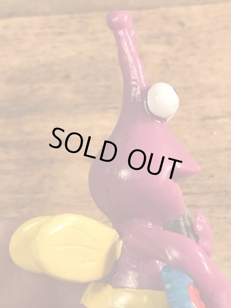 セサミストリートのトゥイドゥルバグの90年代ビンテージPVCフィギュア