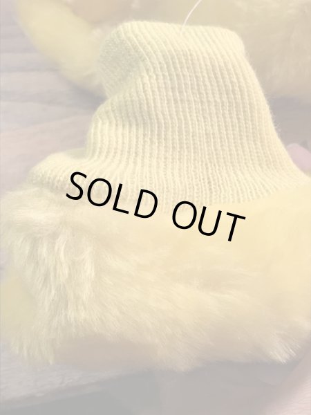 セサミストリートのビッグバードの70〜80年代ビンテージ子供用スリッパ