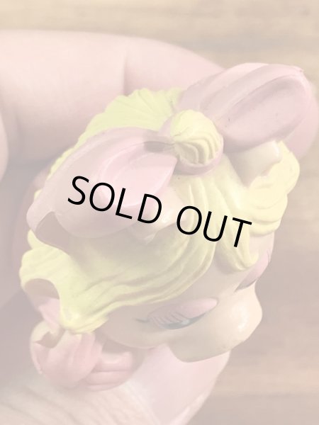 マペットショウのミスピギーの80年代ビンテージペンシルトッパー