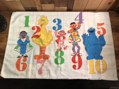 画像3: Sesame Street “Number” Pillow Case　セサミストリート　ビンテージ　ピローケース　枕カバー　70年代