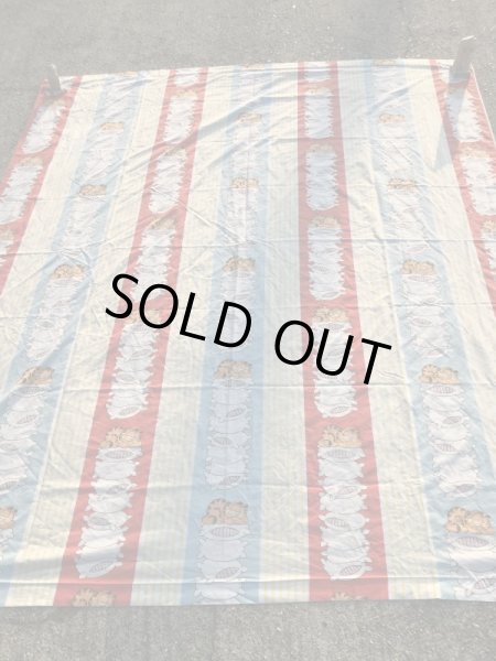 ガーフィールドのツインサイズの70〜80’sヴィンテージフラットシーツ