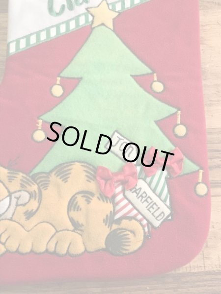 Dakin社製のガーフィールドの80’sヴィンテージクリスマスソックス