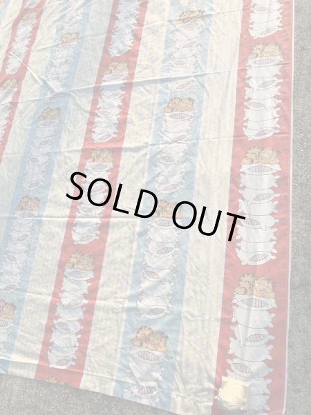 ガーフィールドのツインサイズの70〜80’sヴィンテージフラットシーツ