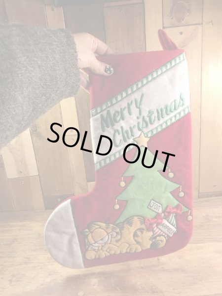 Dakin社製のガーフィールドの80’sヴィンテージクリスマスソックス