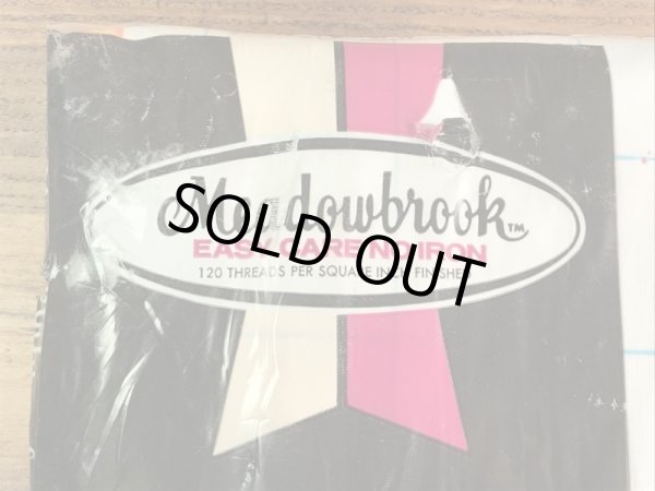 セサミストリートのキャラクターと数字が描かれた70年代ビンテージツインフラットシーツ