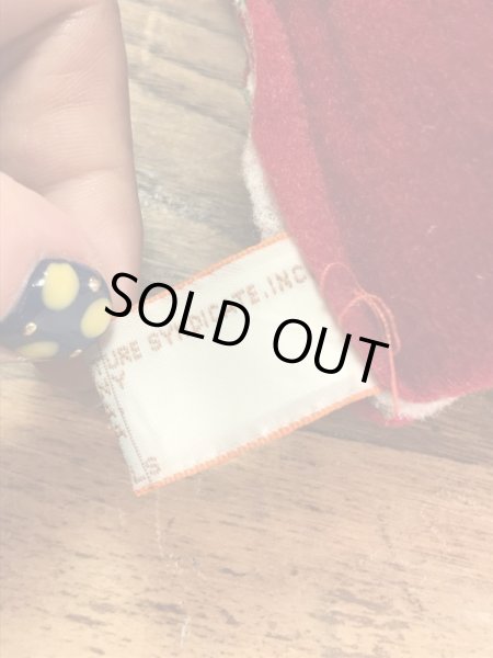 ガーフィールドのクリスマス用の80年代ビンテージ靴下