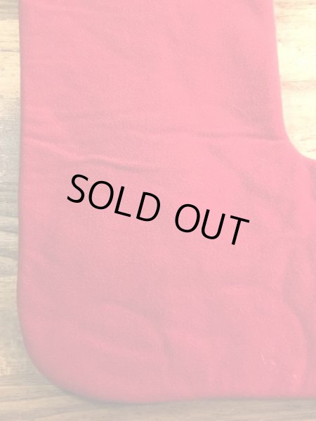 ガーフィールドのクリスマス用の80年代ビンテージ靴下