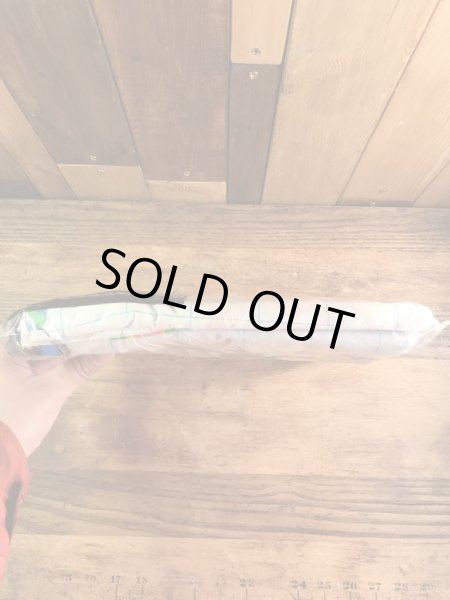 セサミストリートのキャラクターとナンバーが描かれた70’sヴィンテージツインフラットシーツ