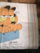 眠たそうなガーフィールドが描かれた70〜80年代ビンテージ枕カバー