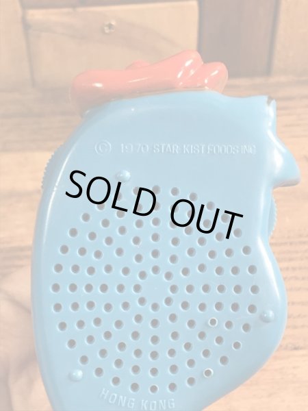 企業キャラクターのチャーリーツナの70年代ビンテージラジオ