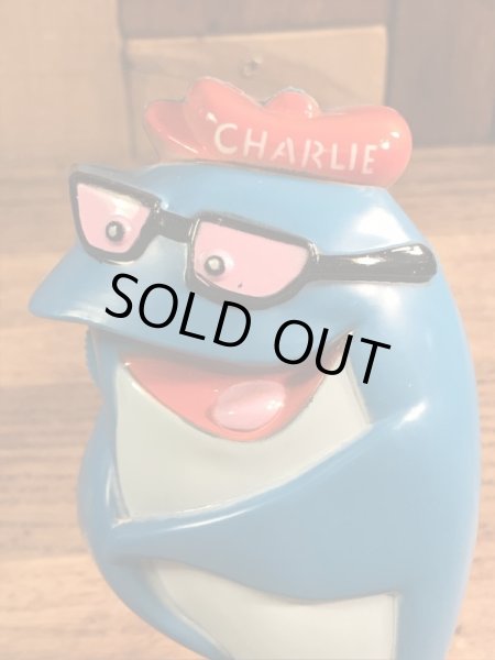 企業キャラクターのチャーリーツナの70年代ビンテージラジオ