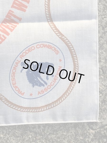 スモーキーベアとカウボーイの80’sヴィンテージバンダナ