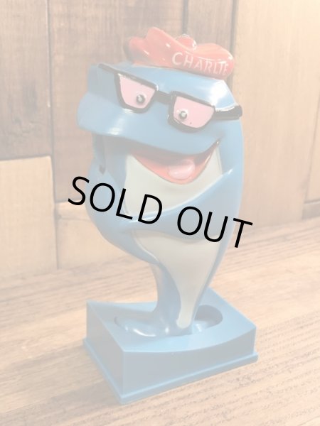 企業キャラクターのチャーリーツナの70年代ビンテージラジオ