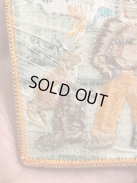 企業キャラクターのスモーキーベアの70年代〜ビンテージ刺繡ワッペン