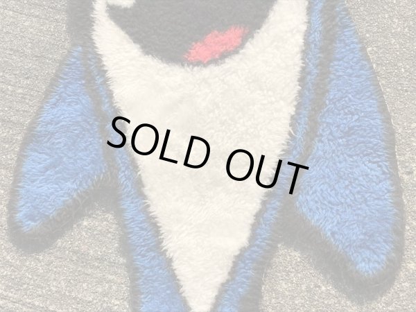 企業キャラクターのチャーリーザツナの70’sヴィンテージラグマット