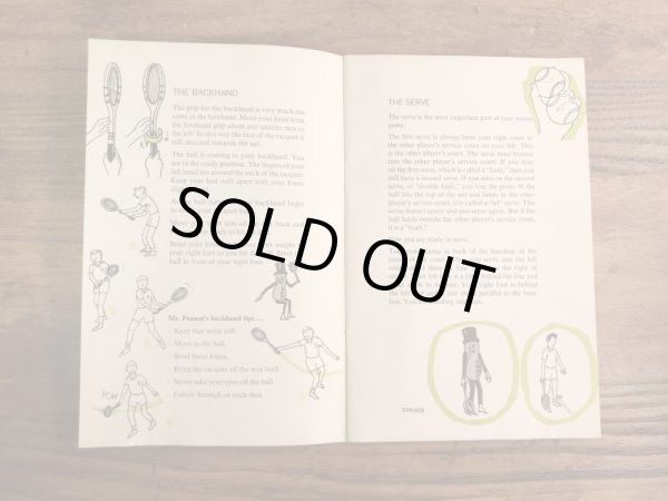 アドバタイジングキャラクターのミスターピーナッツの60’sヴィンテージハンドブック