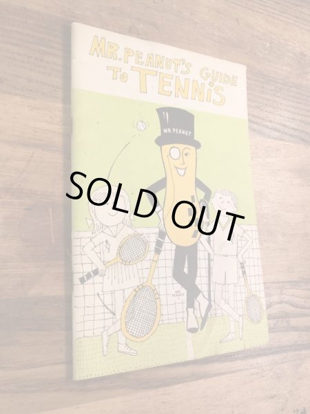 企業キャラクターのミスターピーナッツの60年代ビンテージハンドブック