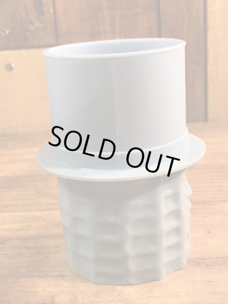 アドバタイジングキャラクターのミスターピーナッツの60〜70’sヴィンテージプラスチックカップ