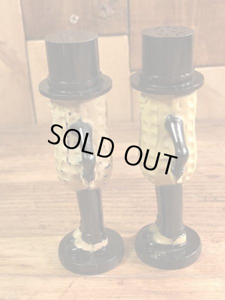 アドバタイジングキャラクターのミスターピーナッツの50〜60’sヴィンテージフィギュア