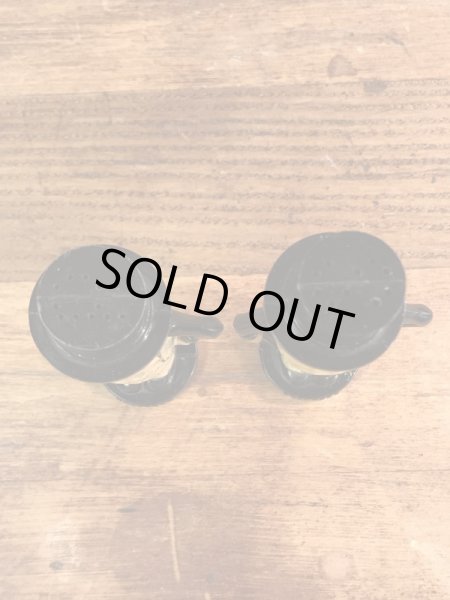 企業キャラクターのミスターピーナッツの50〜60年代ビンテージソルト＆ペッパー