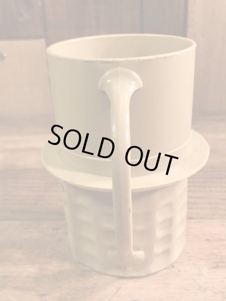 アドバタイジングキャラクターのミスターピーナッツの60〜70’sヴィンテージプラスチックカップ