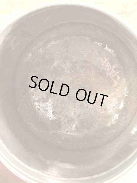 企業キャラクターのミスターピーナッツの50年代ビンテージブリキ缶