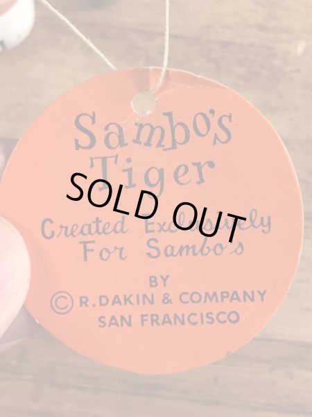 企業キャラクターのサンボタイガーの70年代ビンテージフィギュア