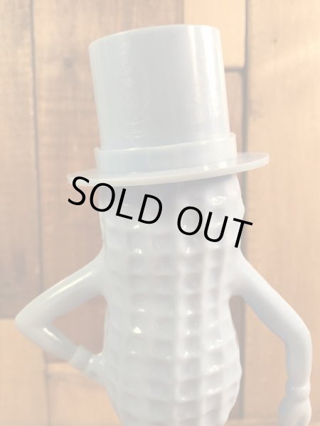 企業キャラクターのミスターピーナッツの60〜70年代ビンテージ貯金箱フィギュア