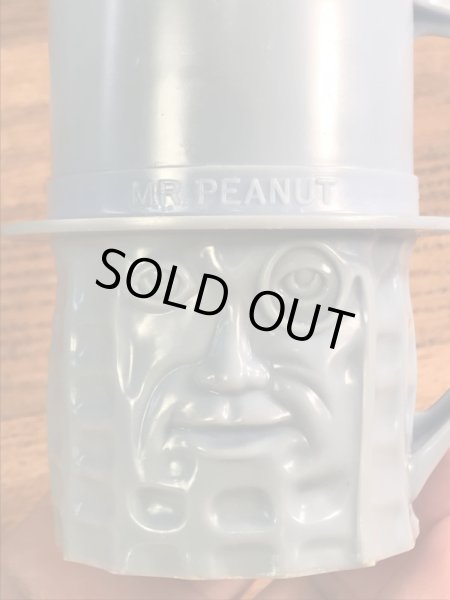 アドバタイジングキャラクターのミスターピーナッツの60〜70’sヴィンテージプラスチックカップ