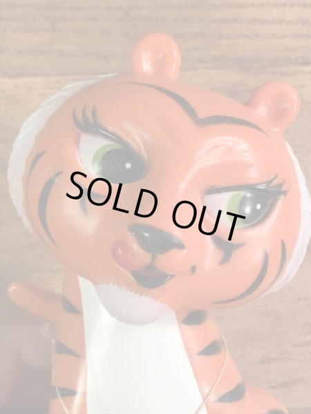 企業キャラクターのサンボタイガーの70年代ビンテージフィギュア