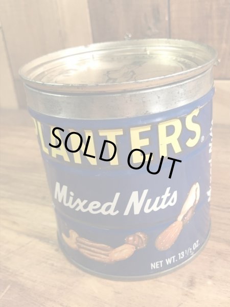 アドバタイジングキャラクターのミスターピーナッツの70’sヴィンテージTin缶