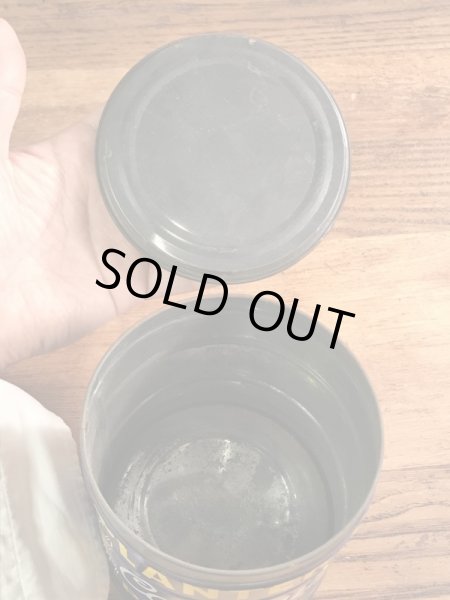 企業キャラクターのミスターピーナッツの70年代ビンテージブリキ缶