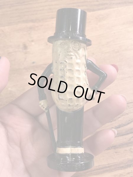 企業キャラクターのミスターピーナッツの50〜60年代ビンテージソルト＆ペッパー