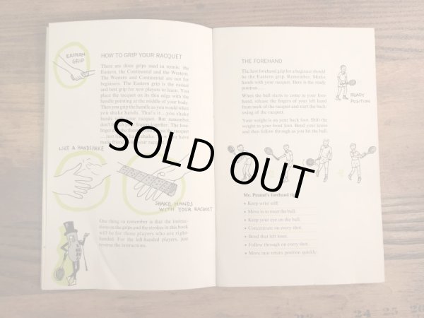 企業キャラクターのミスターピーナッツの60年代ビンテージハンドブック