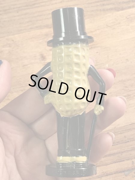 企業キャラクターのミスターピーナッツの50〜60年代ビンテージソルト＆ペッパー