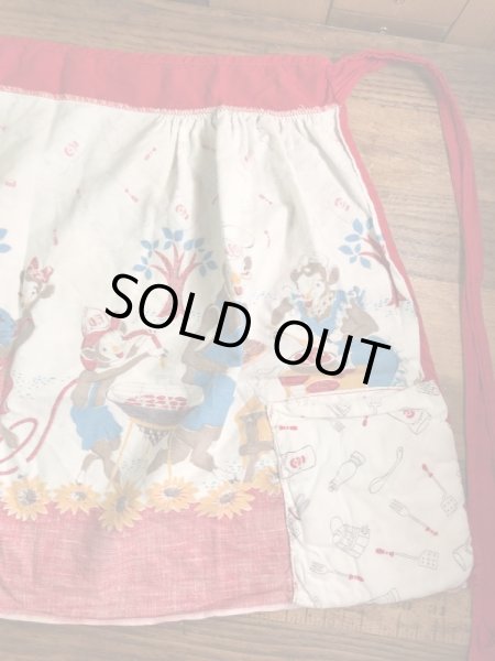 ボーデンの企業キャラクター“エルシーとエルマー”の50年代ビンテージエプロン