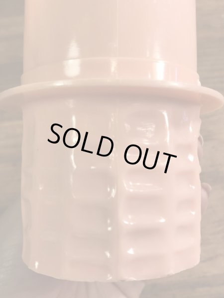 アドバタイジングキャラクターのミスターピーナッツの60〜70’sヴィンテージプラスチックカップ