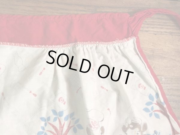 ボーデンの企業キャラクター“エルシーとエルマー”の50年代ビンテージエプロン