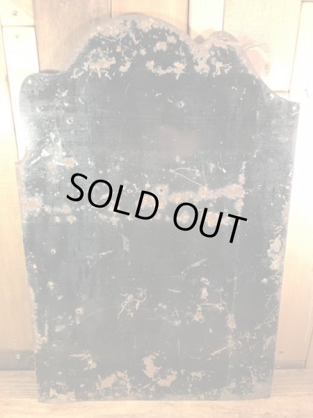 アドバタイジングキャラクターのケンエルレーションの50’sヴィンテージメタルサイン