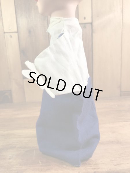 企業キャラクターのダッチボーイの60年代ビンテージパペットドール