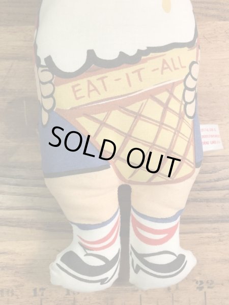 アドバタイジングキャラクターのEat-It-All Cone Kidsの70〜80’sヴィンテージクロスドール