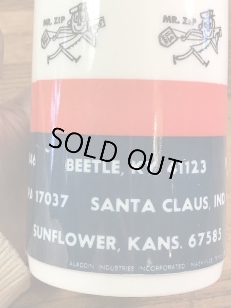 Mr. Zip　ヴィンテージ　水筒　企業キャラクター　アドバタイジング　60~70’s